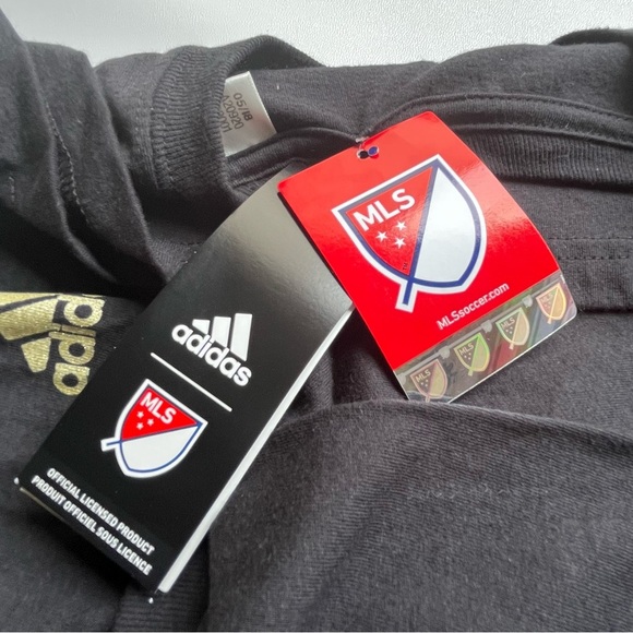 Adidas Black LAFC Long Sleeve Shirt Size Small NWT - Picture 8 of 8